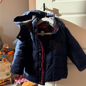 GAP Dark Blue Kids Puffer Coat
